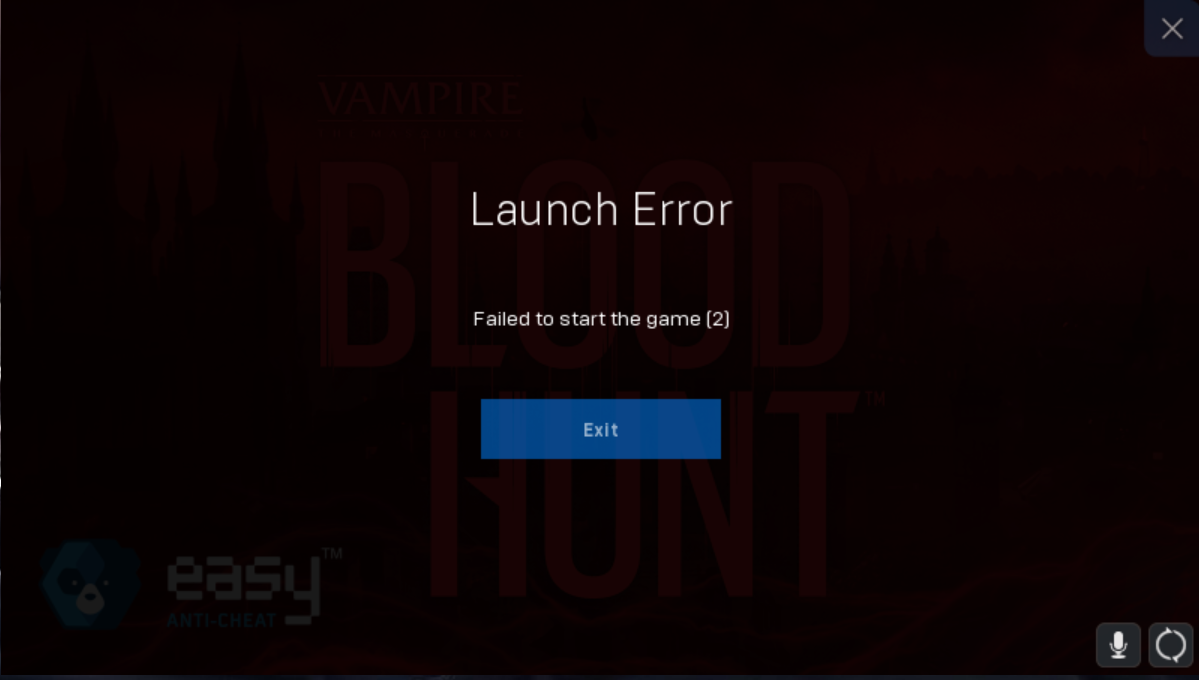 Failed init game. Err_failed огонь. Easy Anti-Cheat ошибка запуска. Bloodhunt Error 27. Не запускаются игры с easy Anti Cheat.